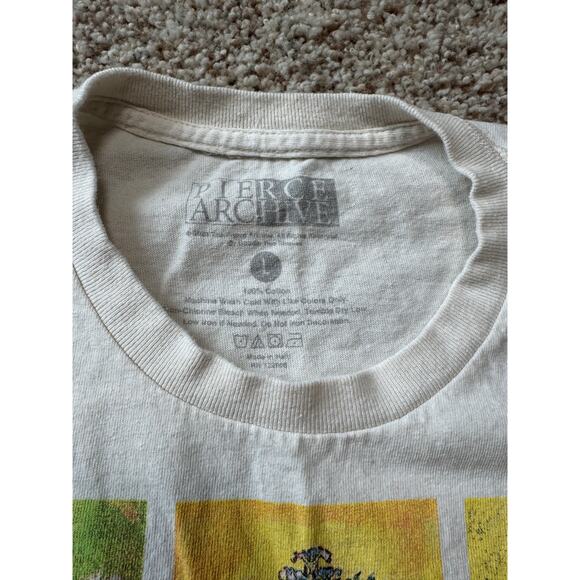 VINCENT VAN GOGH Flower Paintings Art T-Shirt, size Large, Pierce Archive - Picture 5 of 6